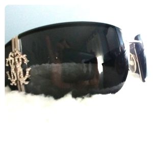 Roberto Cavalli wrap style sunglasses